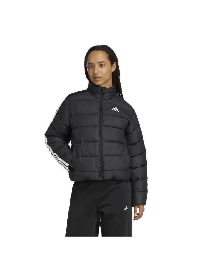 Куртка утепленная с синтетическим наполнителем Essentials Climawarm 3 Stripes Adidas, черный — фото 2