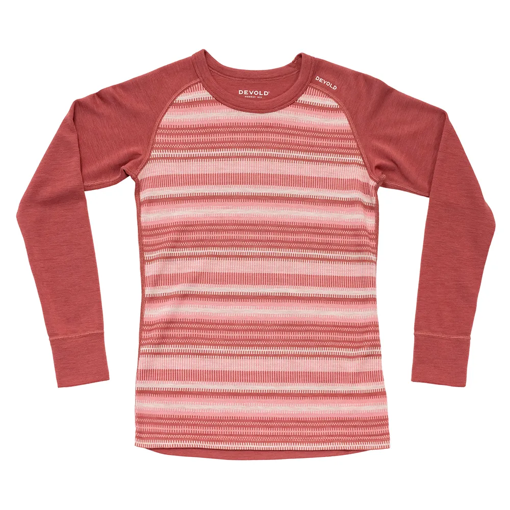 

Футболка с длинным рукавом DEVOLD OF NORWAY Signature Merino 230, красный