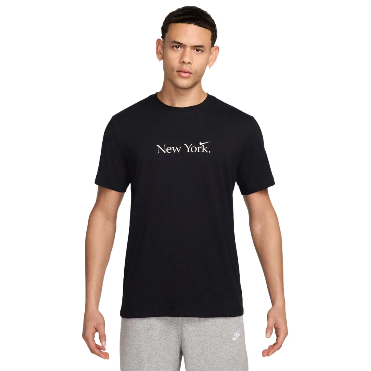 Мужская футболка NYC Nike, цвет White/Cosmic Clay