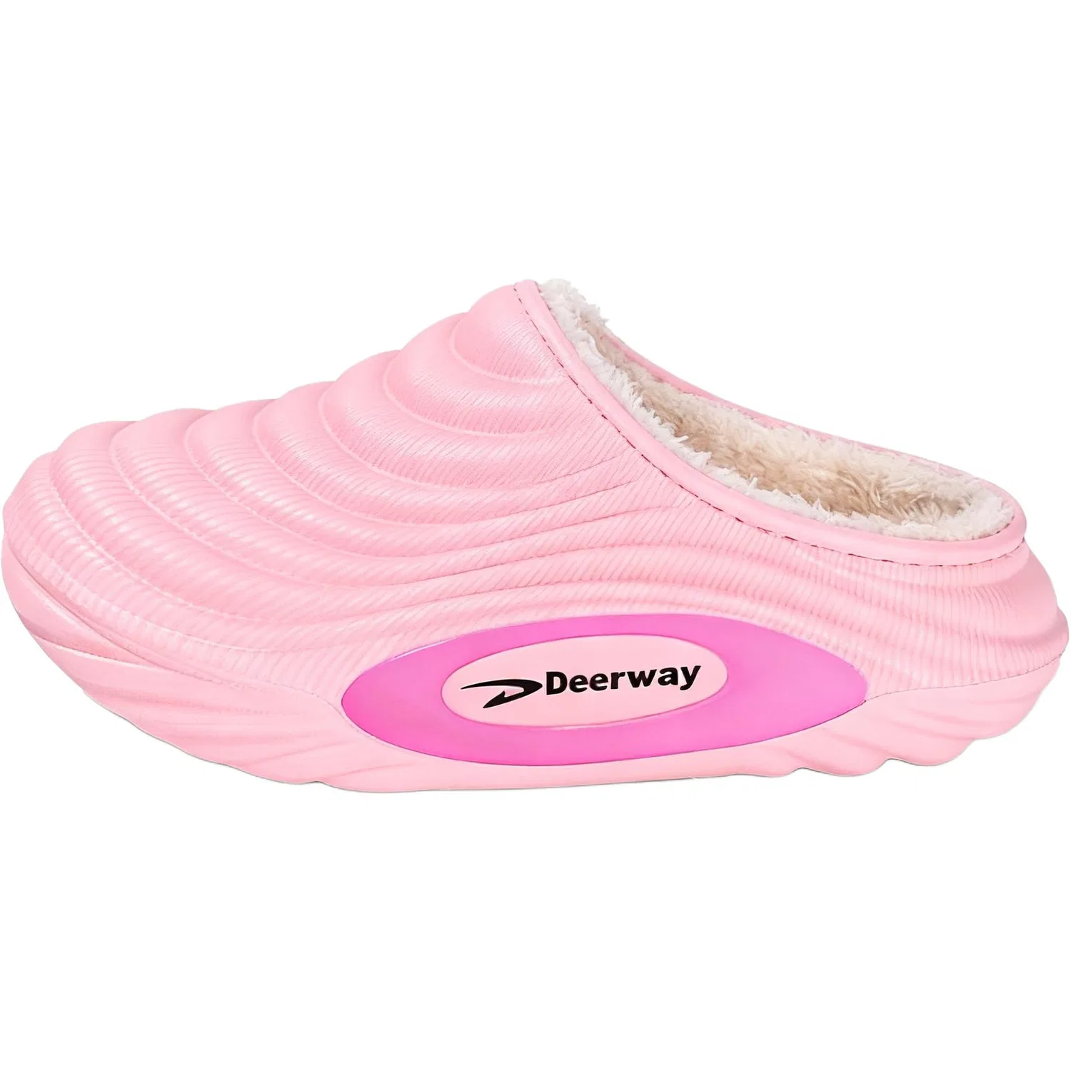 Детские тапочки с мехом Fruit Green Cotton Slipper DEERWAY, Fruit Green Cotton Slipper — фото 3