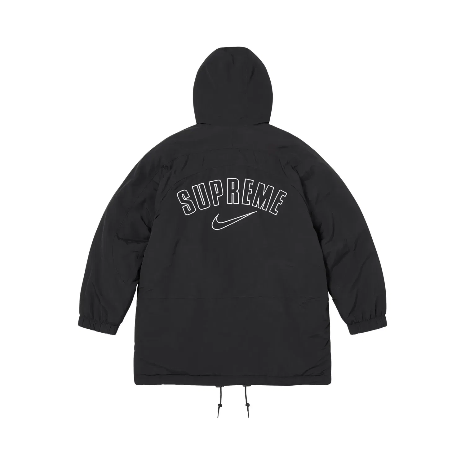 Парка двусторонняя x Nike Fur Supreme, Black — фото 2