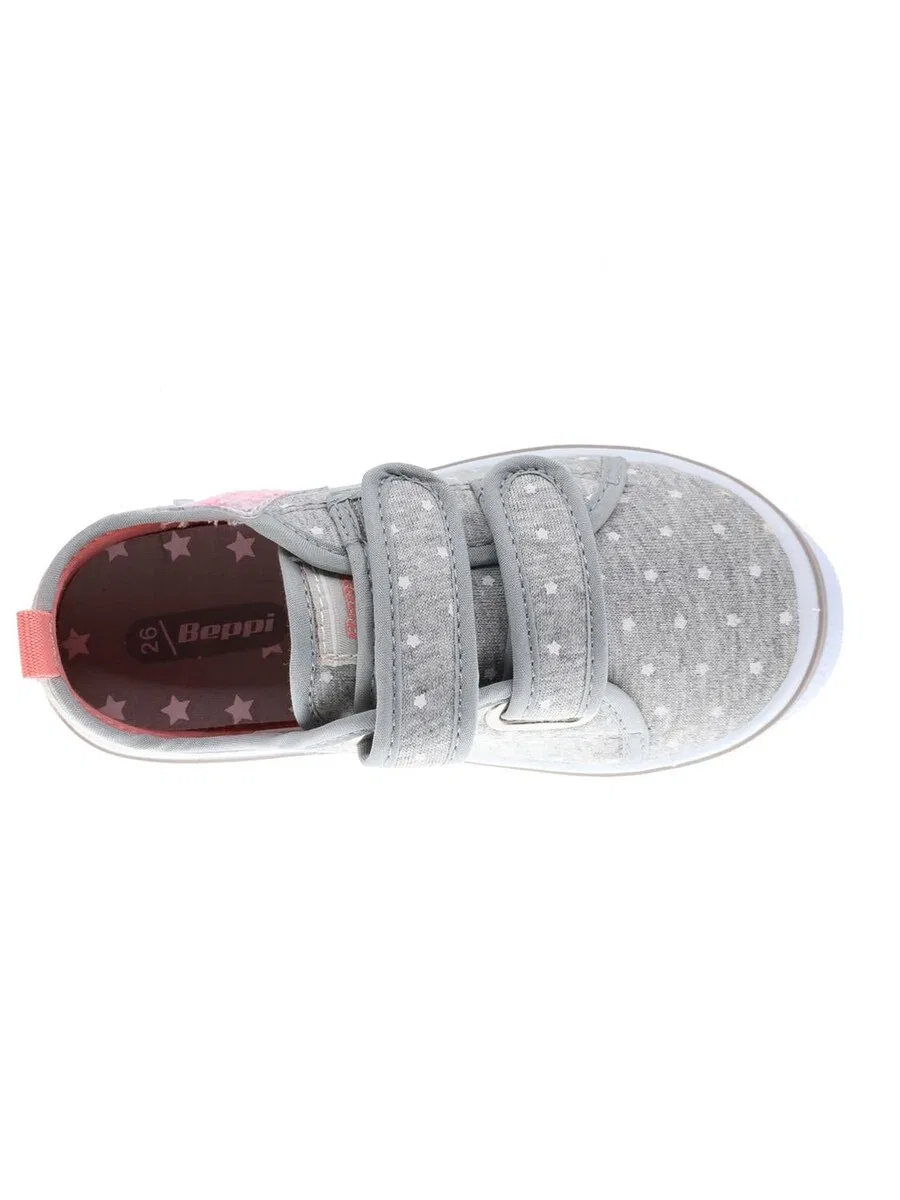 Кроссовки Beppi 'Canvas Shoe' серого цвета — фото 3