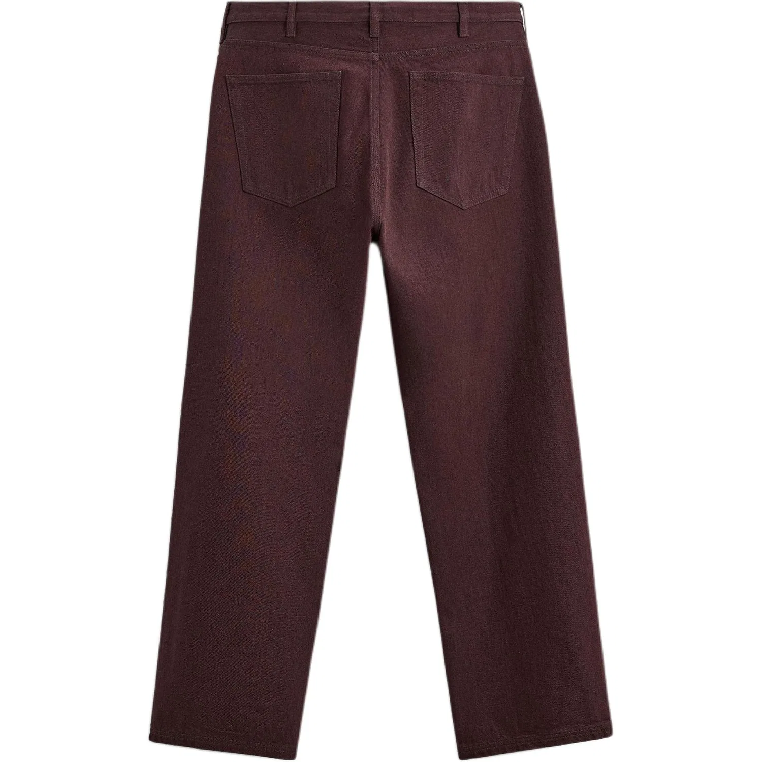 Мужские джинсы прямого кроя Dark Red Color ZARA, Темно-красный