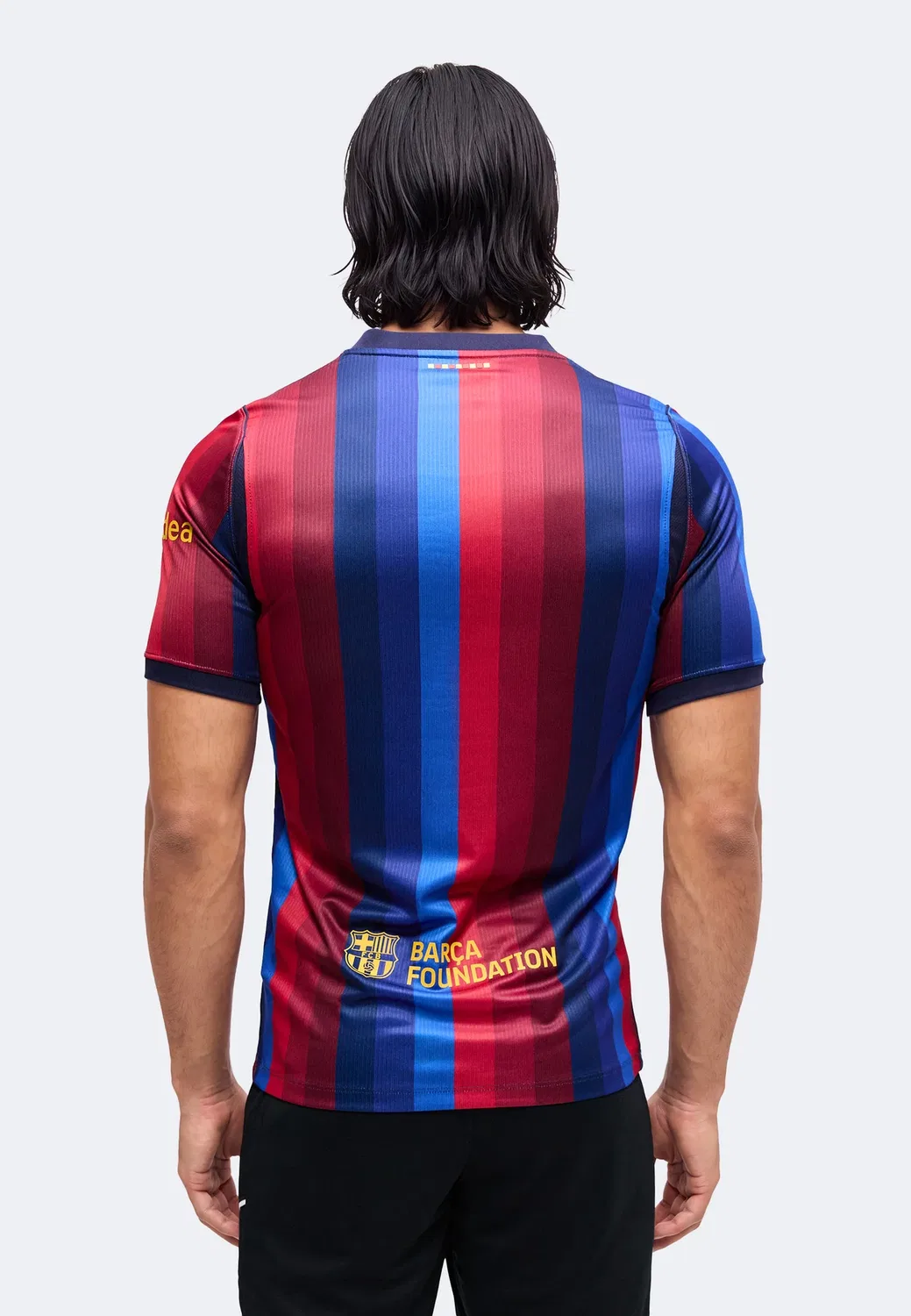 Джерси ФК Барселона - клубная одежда Nike Performance, Deep Garnet/Blue Void/Blackened Blue/Mineral Yellow — фото 3
