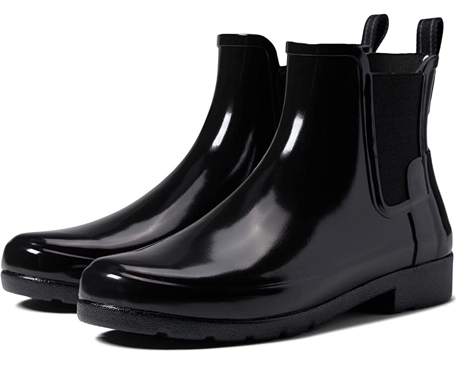 Ботинки-челси Hunter Refined Gloss, черный