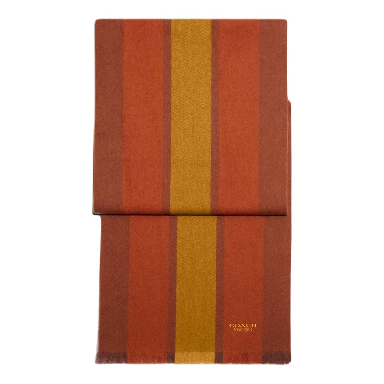 

Шарф Coach Outlet Varsity Sport Scarf, красный/оранжевый