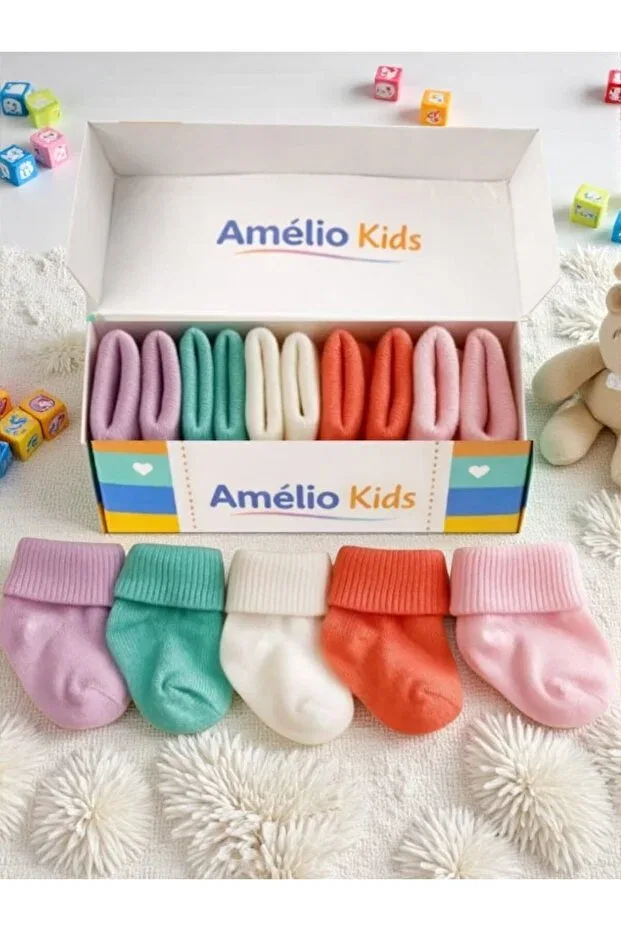 Детские носки из органического хлопка Amélio Kids, Multicolor — фото 2