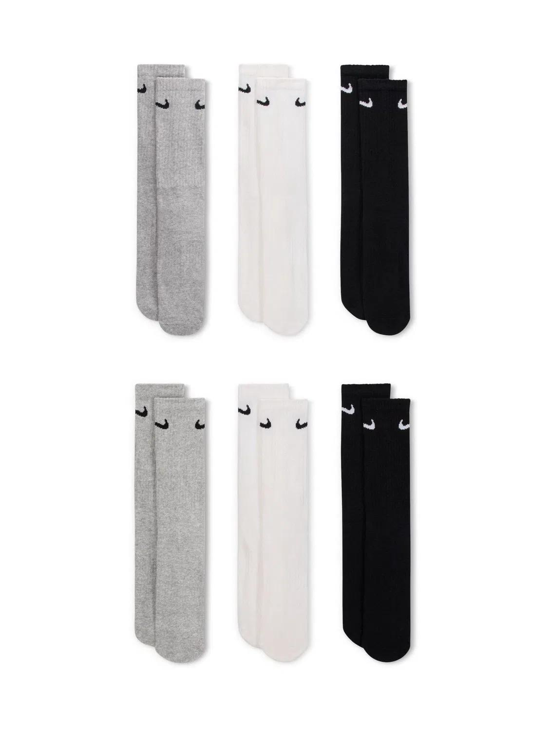 Носки Nike Multi Everyday Cushioned Socks 6 Pack, мульти — фото 2