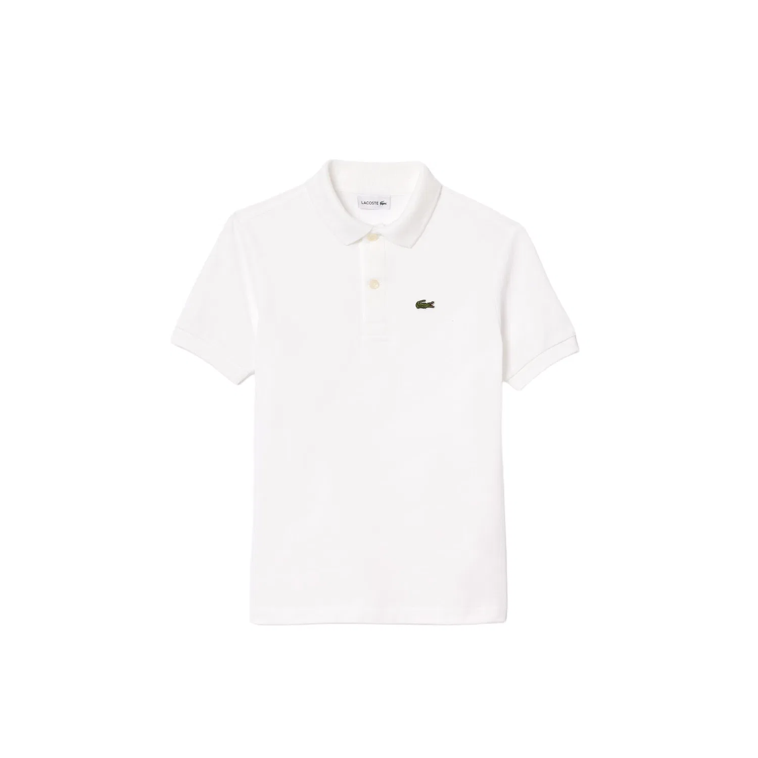 Детская футболка с принтом White Kids LACOSTE