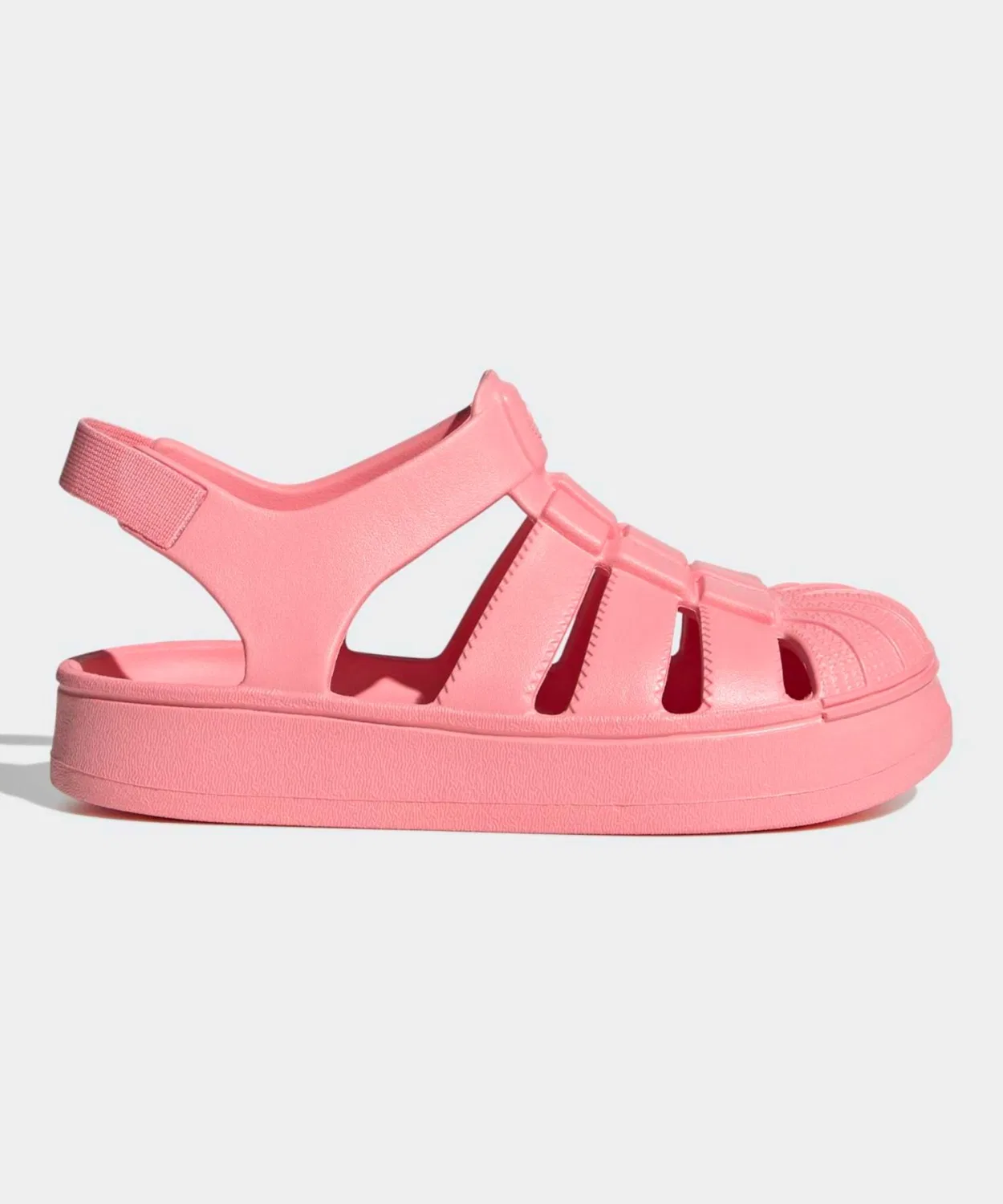 Детские сандалии с закрытым носком Pink Adidas Originals, Розовый