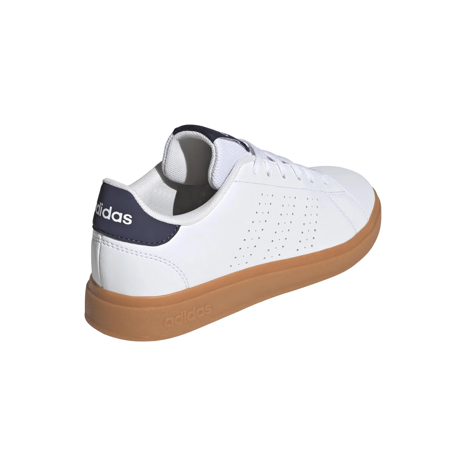 Детские кроссовки для мальчиков с шнуровкой Advantage Base 2.0 Adidas, Navy Blue — фото 3