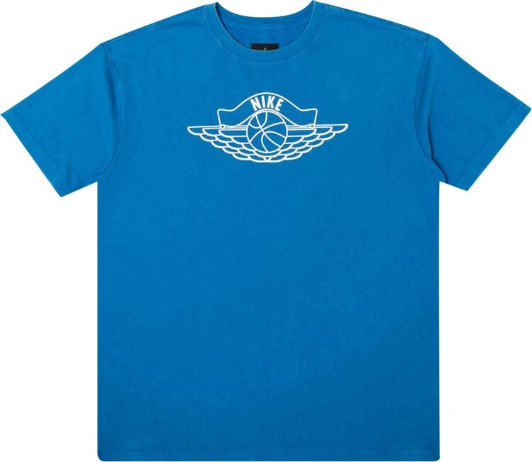 

Футболка Air Jordan x Union NRG Vault AJ Flight Nike x Wings Tee 'Blue', синий