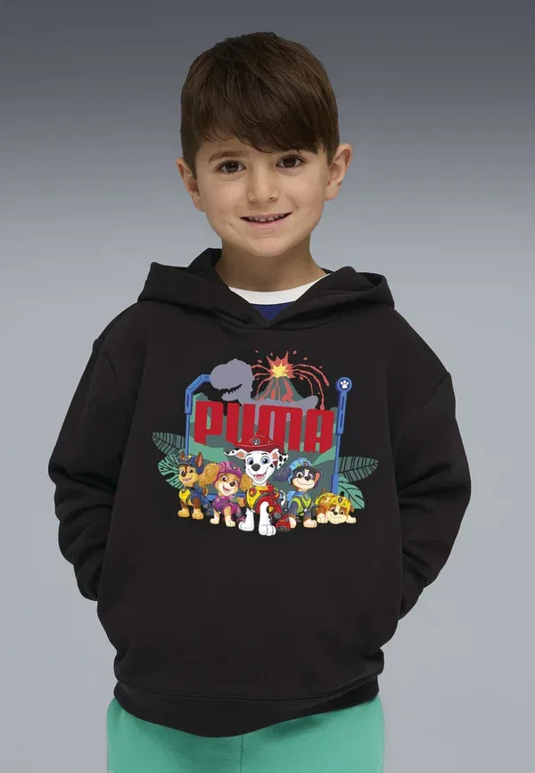Худи с принтом Paw Patrol, Puma, черный — фото 2
