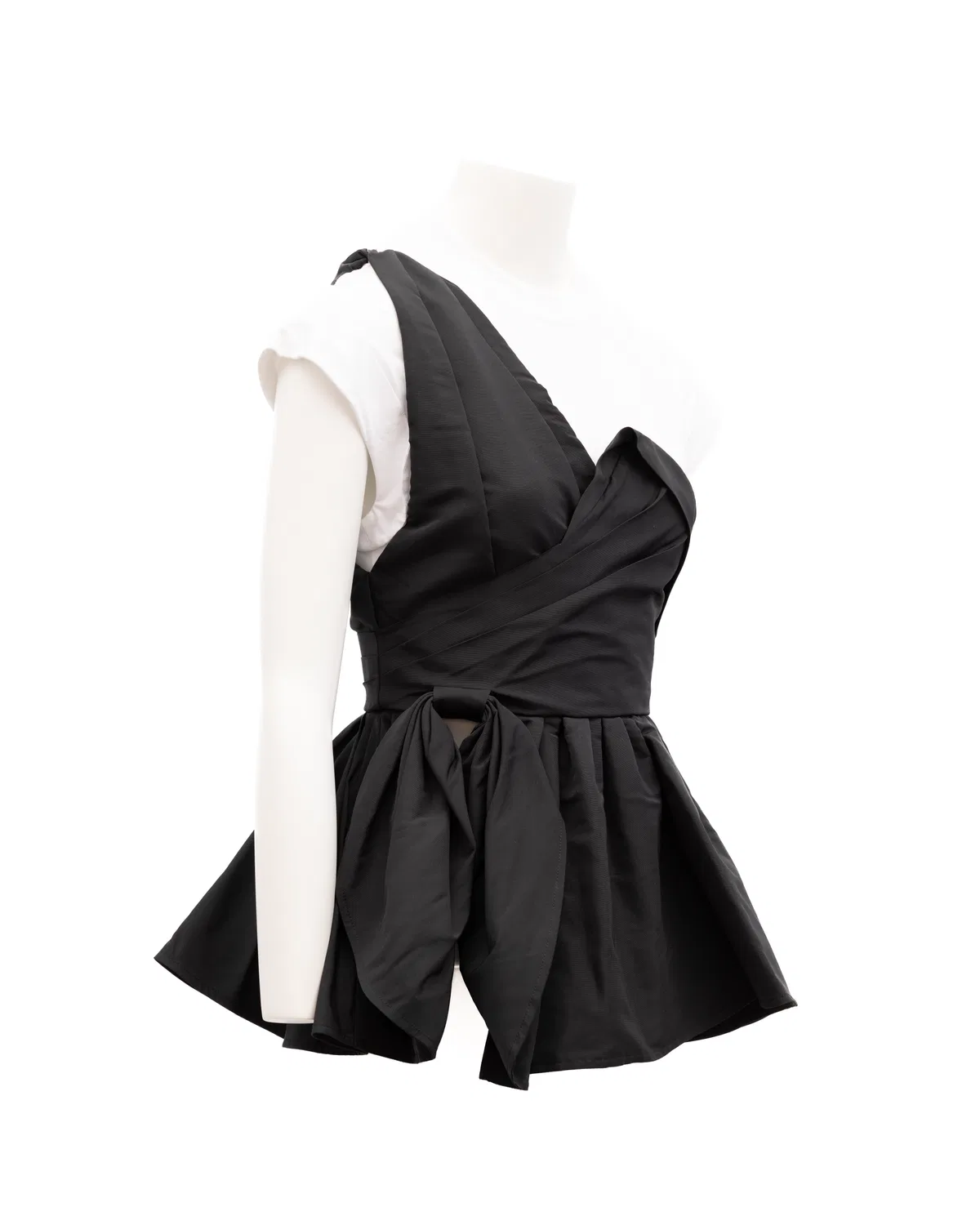 Женский топ с принтом Alexander McQueen, Black — фото 2