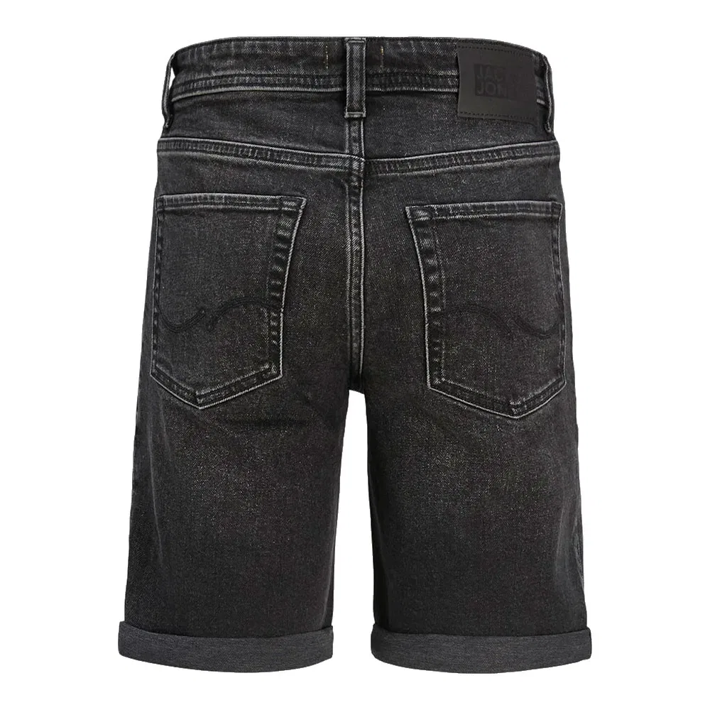 Джинсовые шорты Rick Original AM 360 Junior Jack & Jones, черный — фото 4