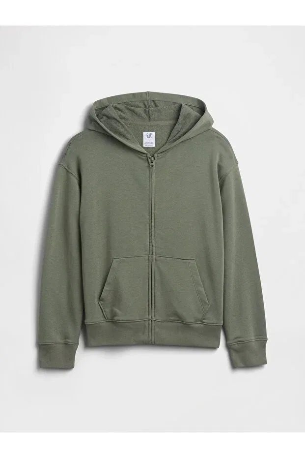 Детские свитшот для мальчиков из французского трикотажа Gap, Green-001