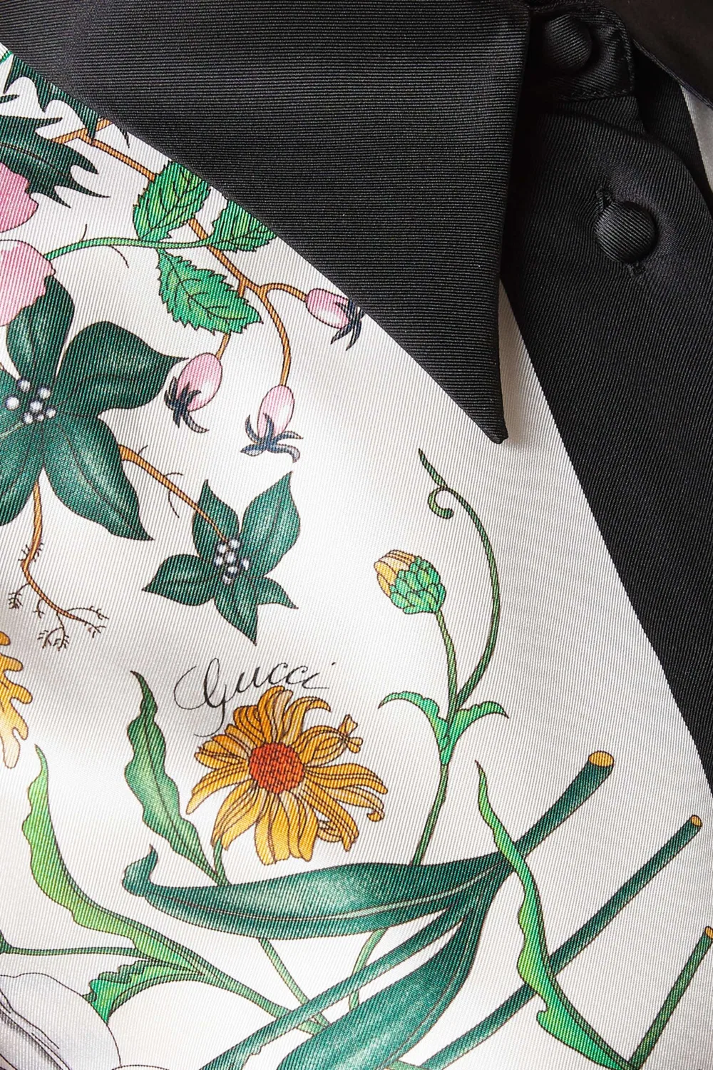 Рубашка с принтом Flora Gucci — фото 4