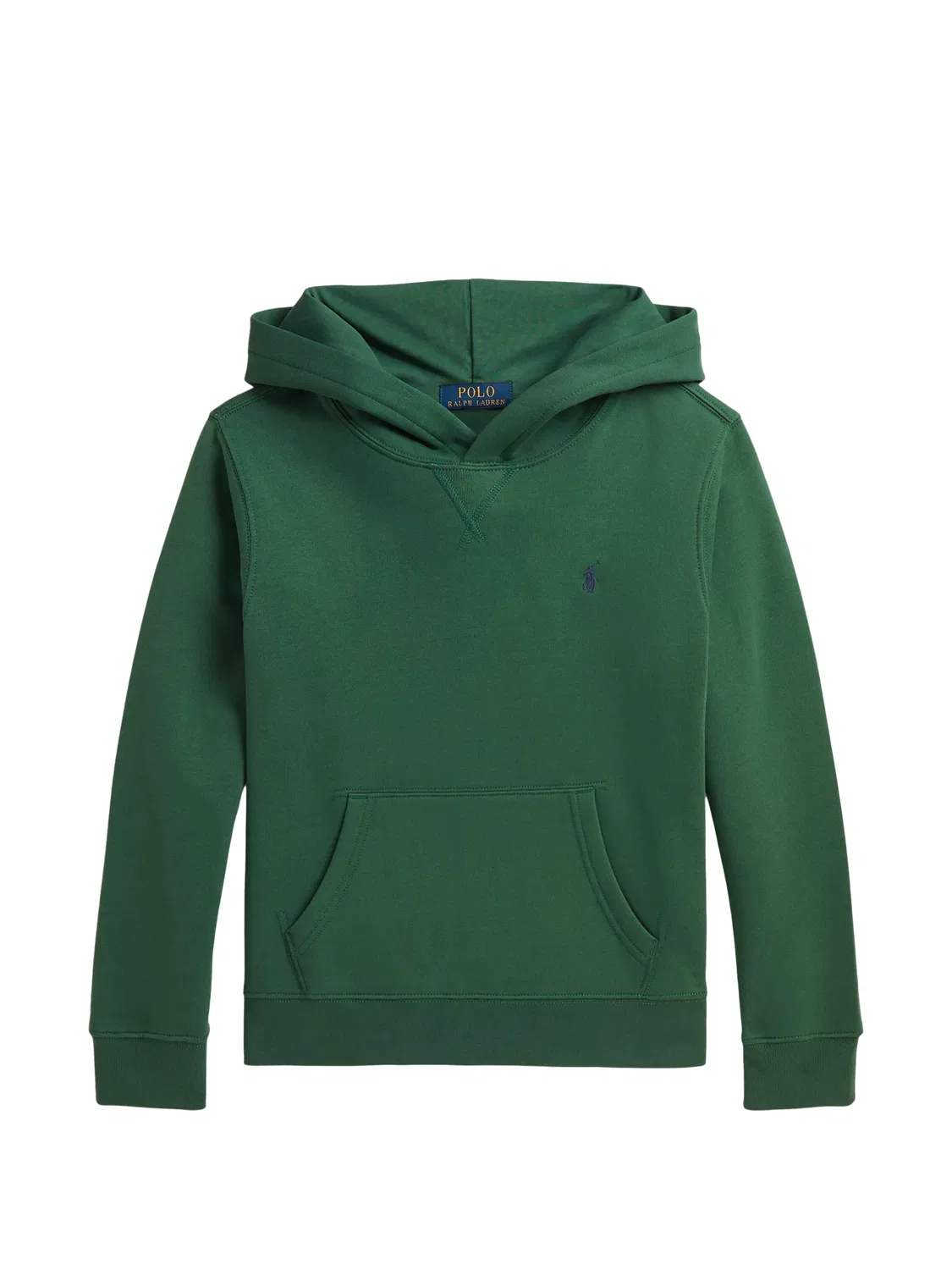 Толстовка с капюшоном с вышивкой, зеленая Polo Ralph Lauren, зеленый