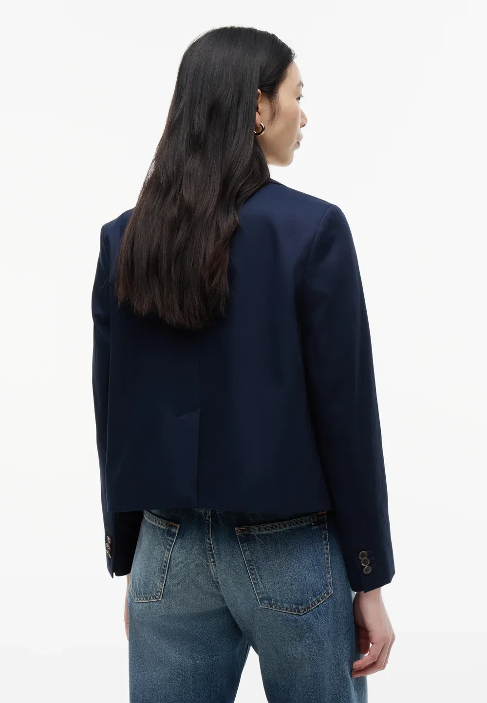 Блейзер Tommy Hilfiger, Dark Night Navy — фото 3