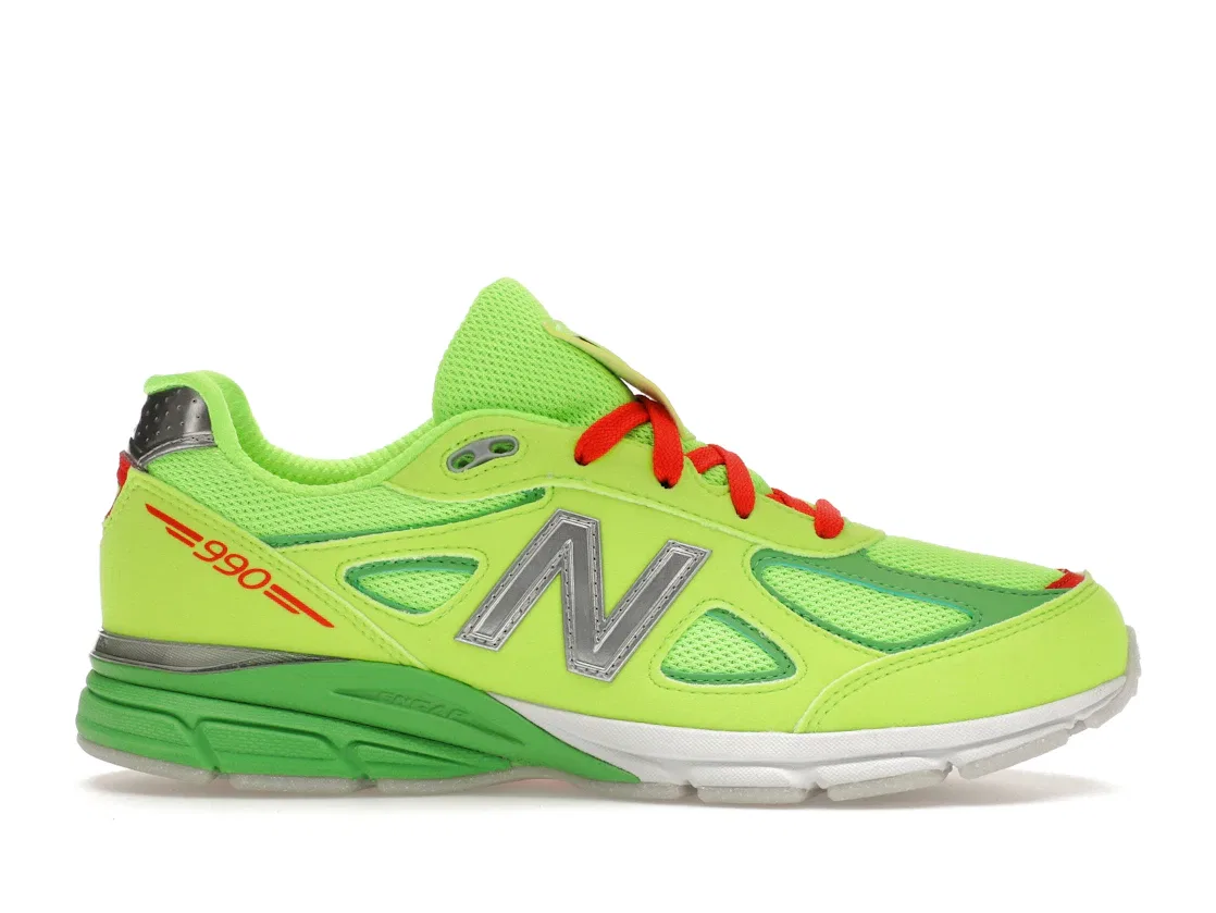 Детские кроссовки Lifestyle New Balance 990v4, Green/Green/Red