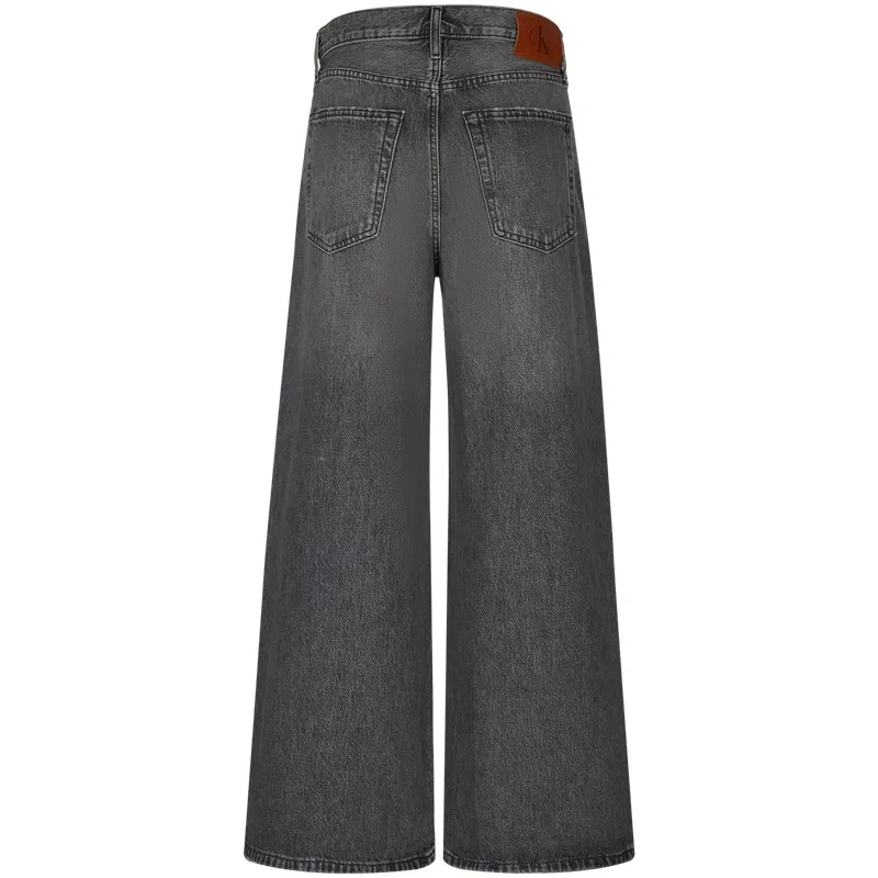 Мужские джинсы с широкой штаниной Calvin Klein, Pencil Gray — фото 3