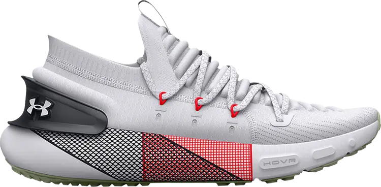 

Кроссовки Under Armour HOVR Phantom 3 Launch White Bolt Red, белый