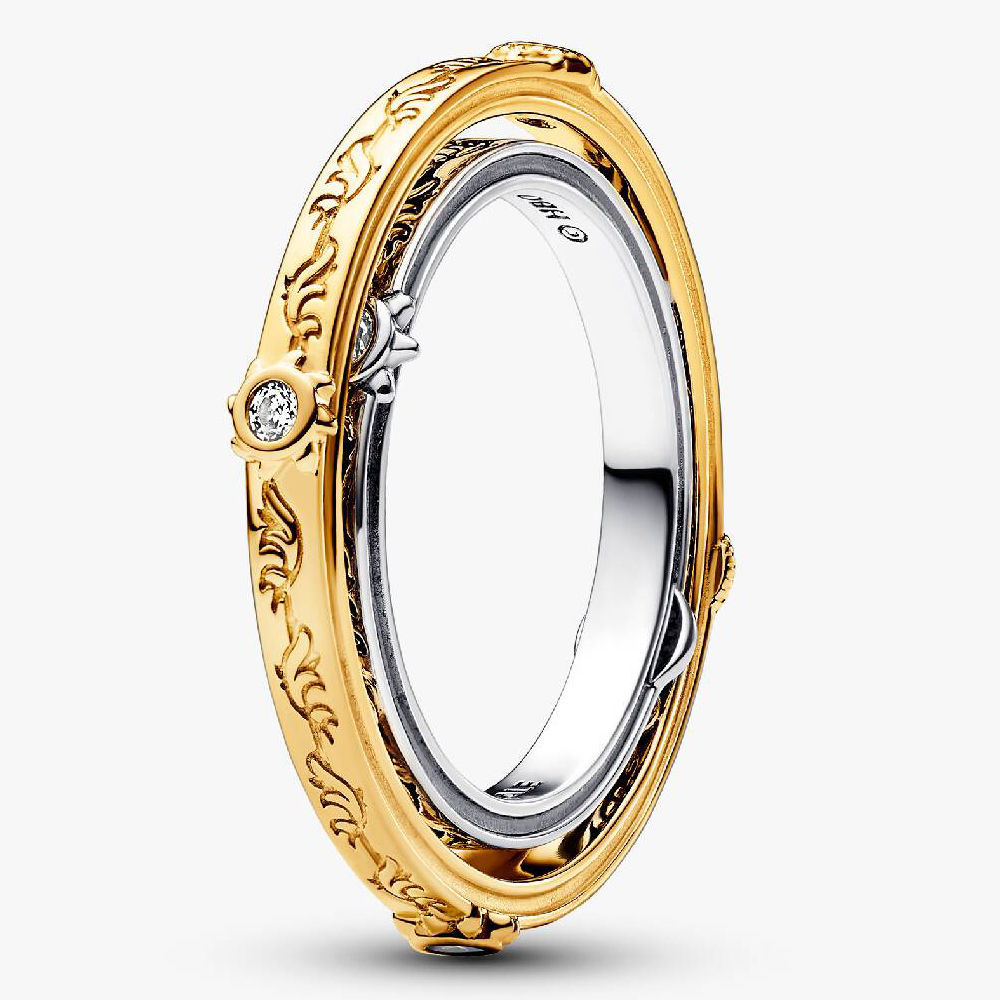 

Кольцо Pandora Game of Thrones Spinning Astrolabe, золото/серебро