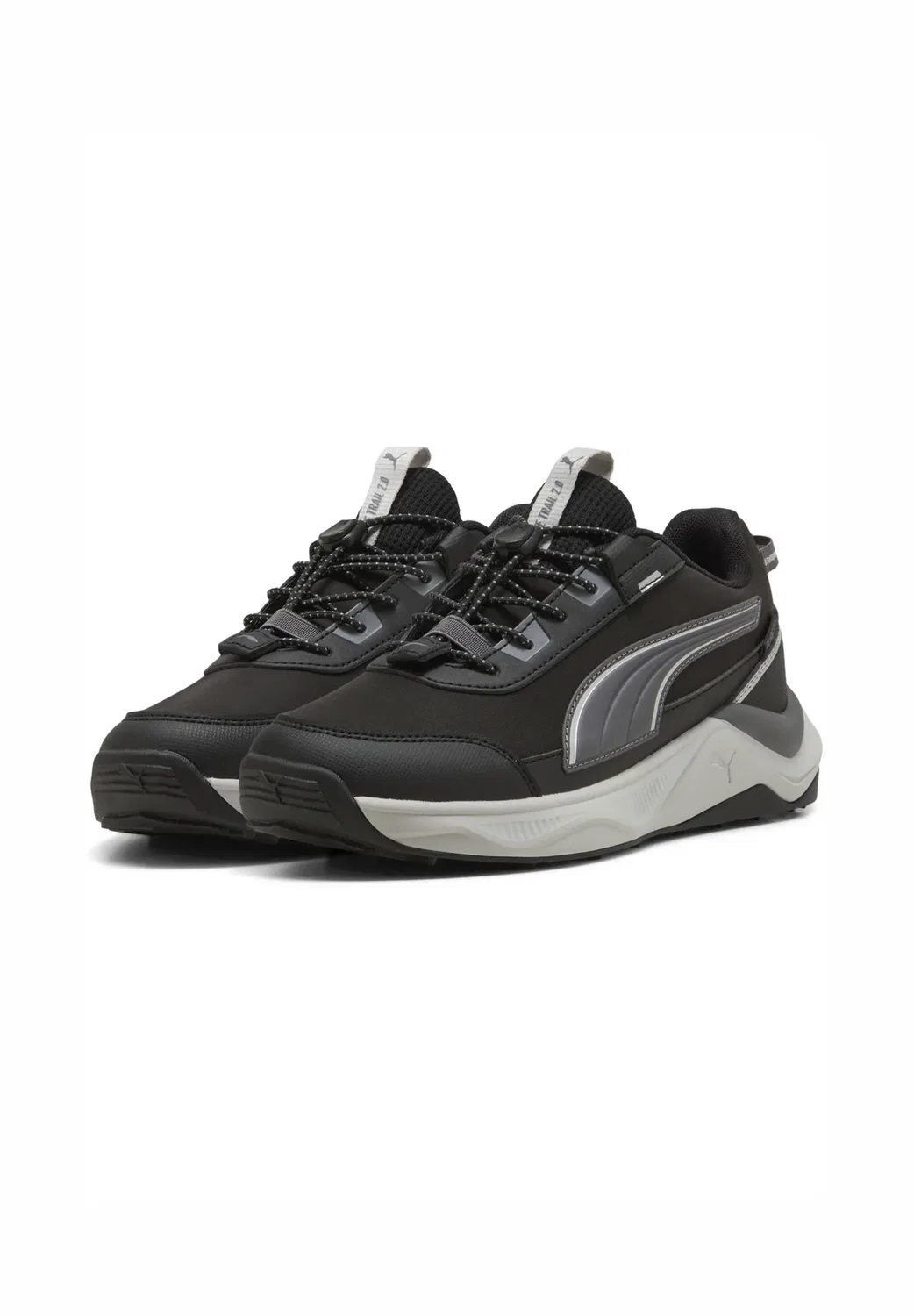 Кроссовки Evolve 2.0 trail puretex lo jr unisex Puma, Black — фото 2