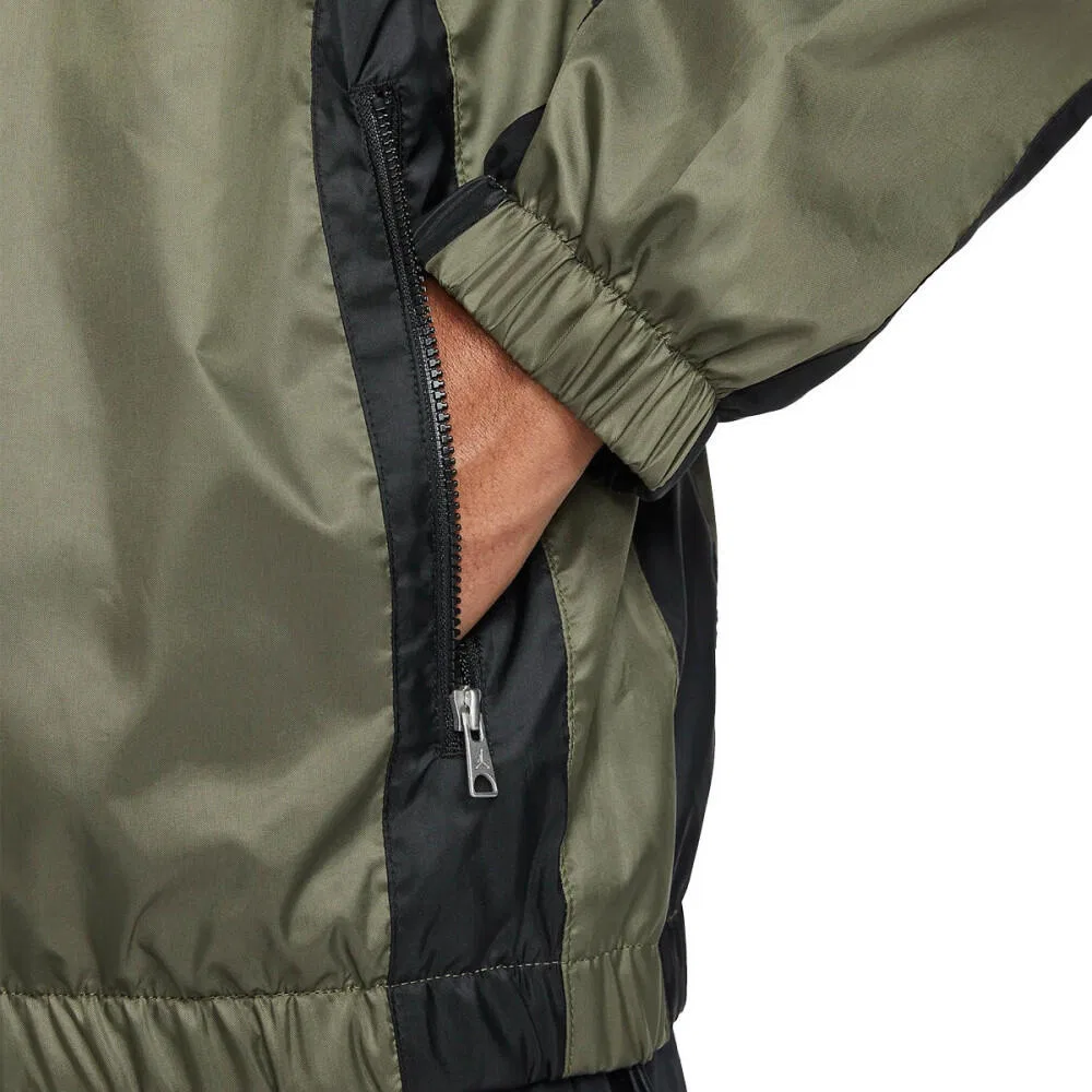Мужская ветровка Jordan Essentials Woven Nike, Hellkhaki — фото 4