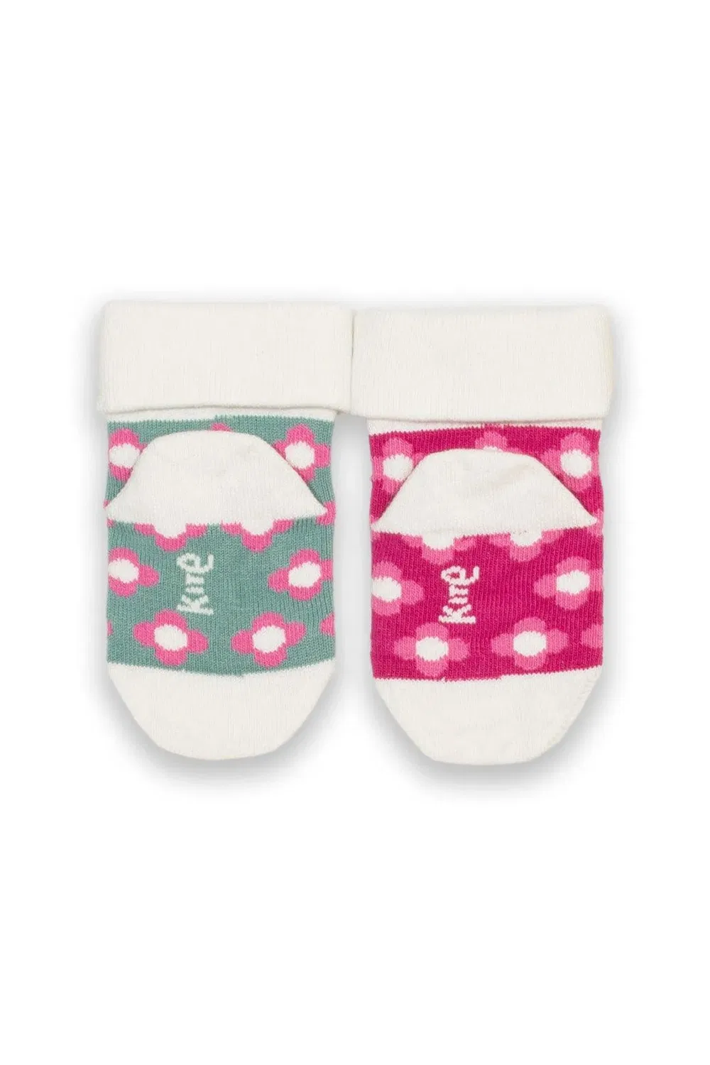 Детские органические хлопковые носки Baby Flowerful, Kite, Multi — фото 4