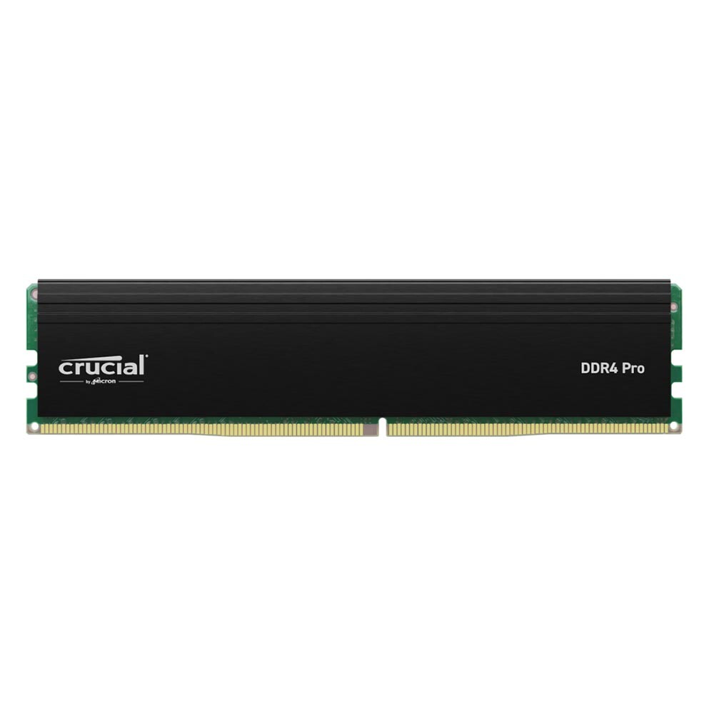 

Оперативная память Crucial Pro DDR4, 16 Гб (1 х 16Гб), 3200 МГц, CP16G4DFRA32A, черный