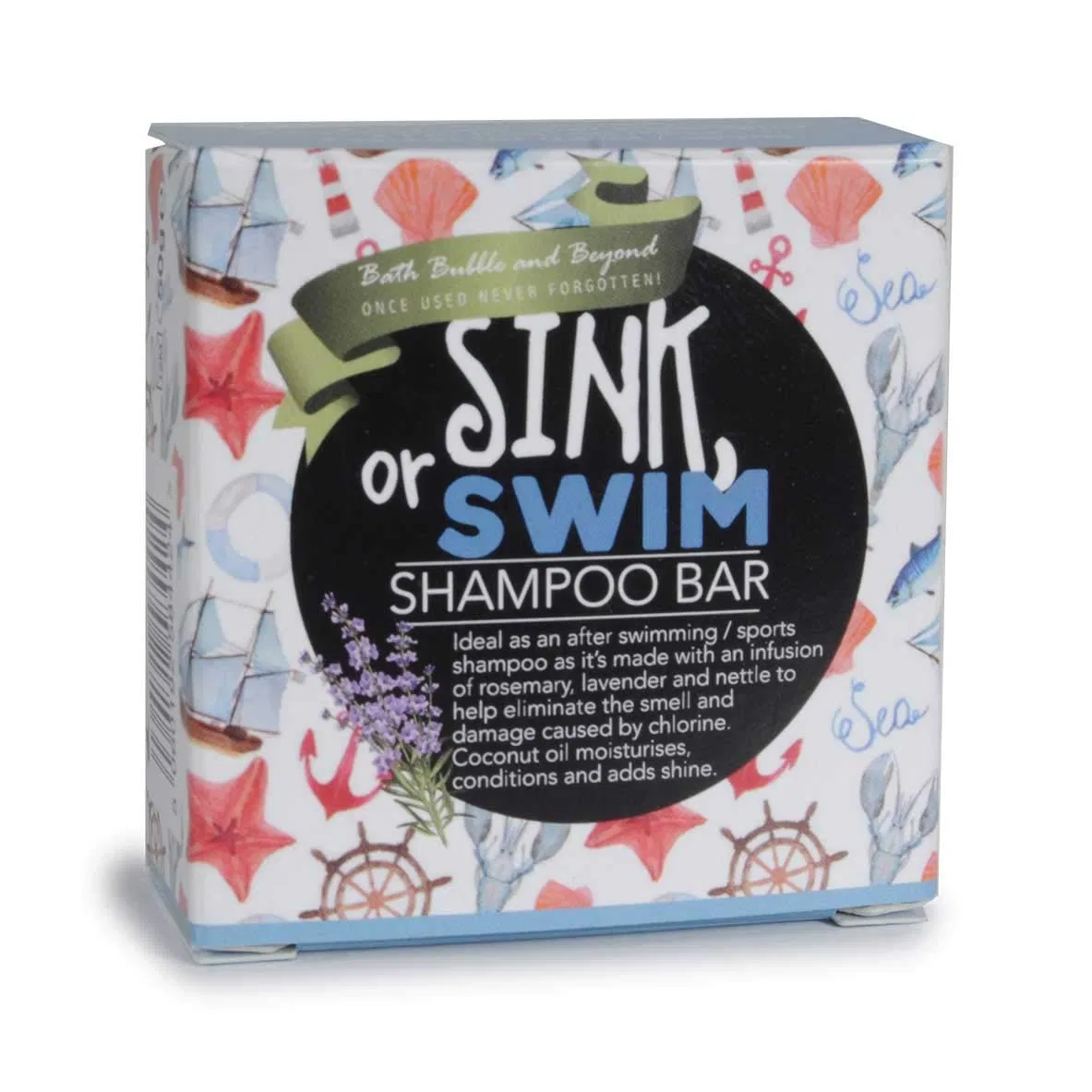 Шампунь твердый Lavender, Bath Bubble & Beyond, 50 г