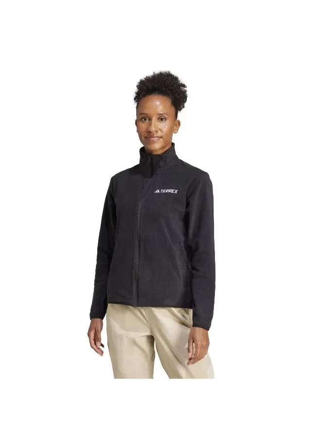 Куртка флисовая на молнии Multi Essentials Adidas, черный