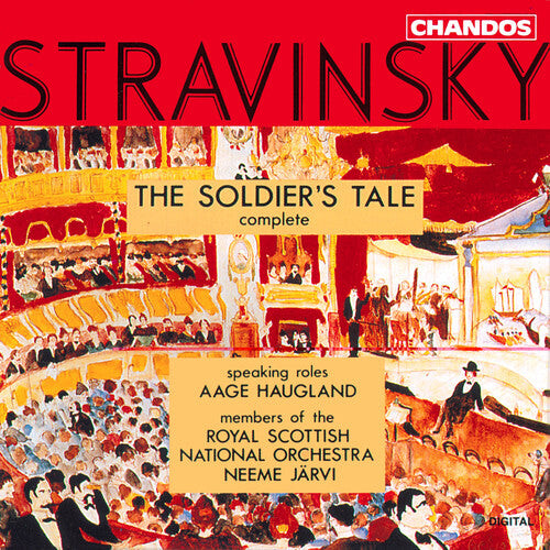 

CD диск Stravinsky / Haugland / Jarvi: L'histoire Du Soldat
