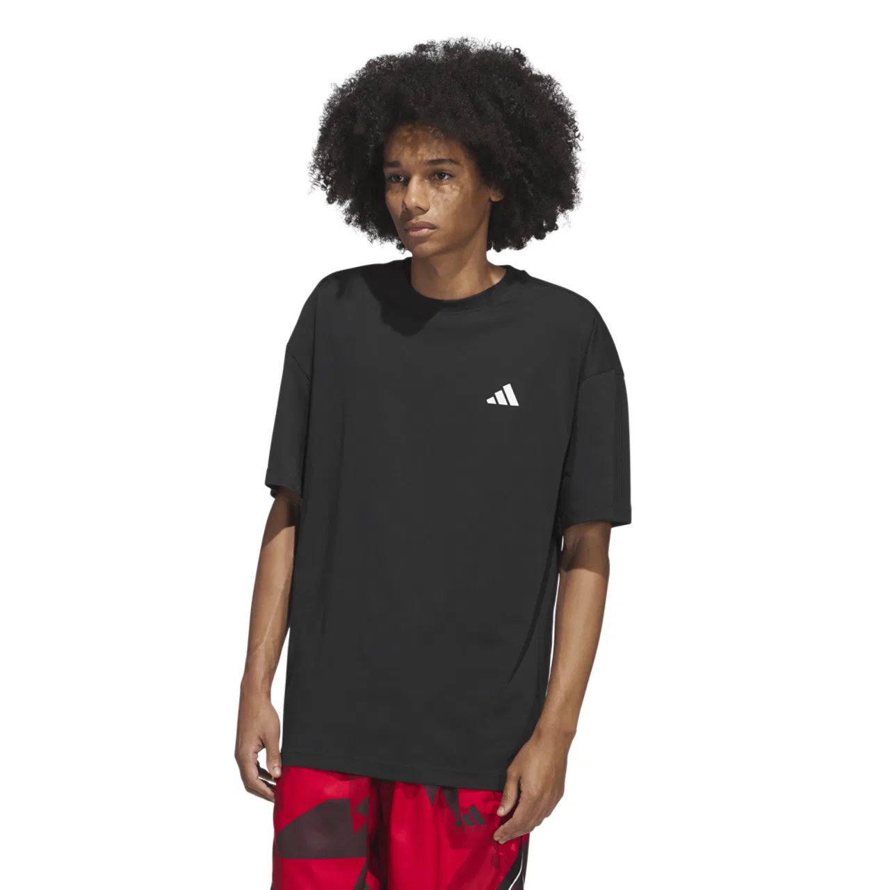 Футболка мужская All Day I Dream About Adidas, черный/белый