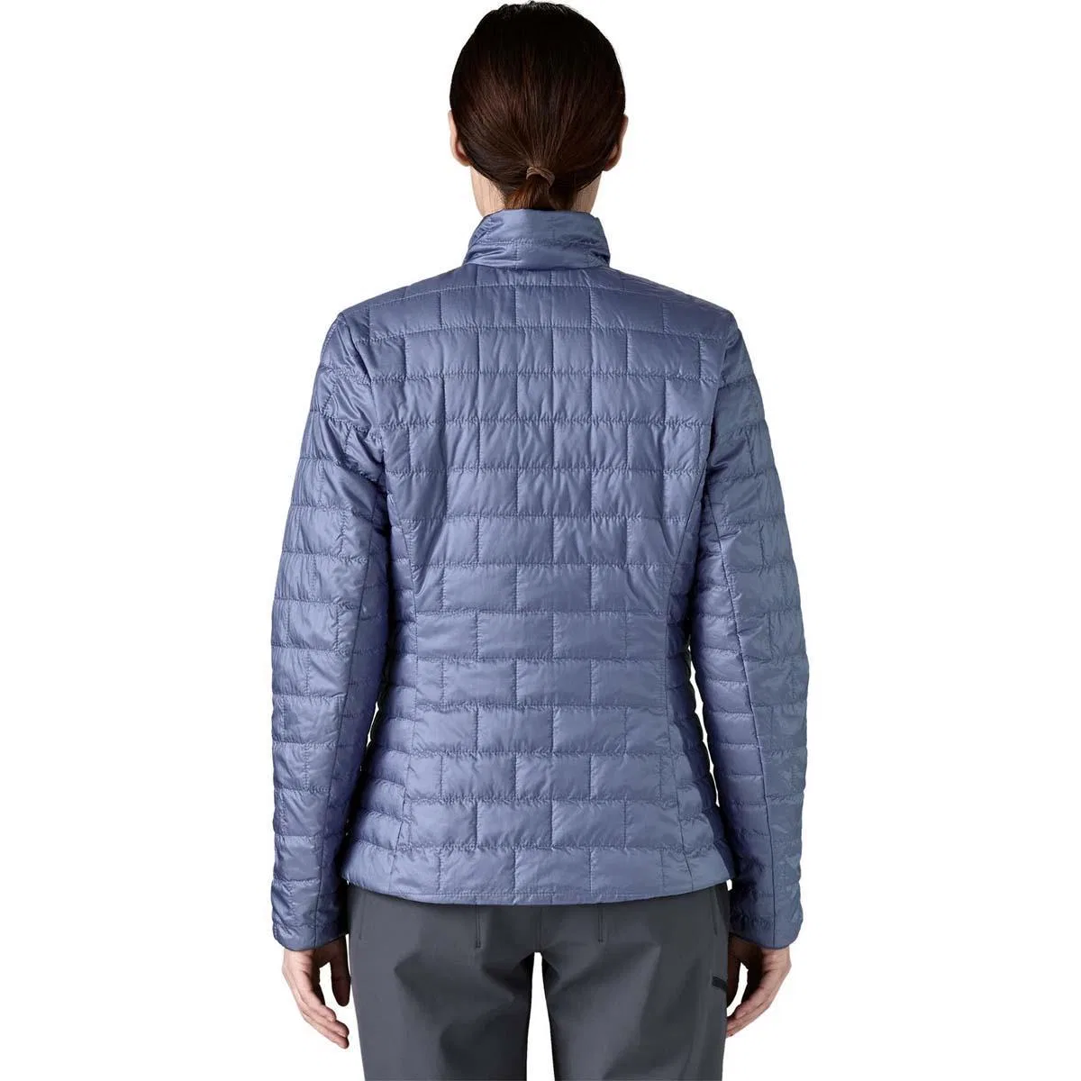 Женская куртка-пуховка с утеплителем PrimaLoft Nano Puff, Patagonia, Current Blue — фото 3