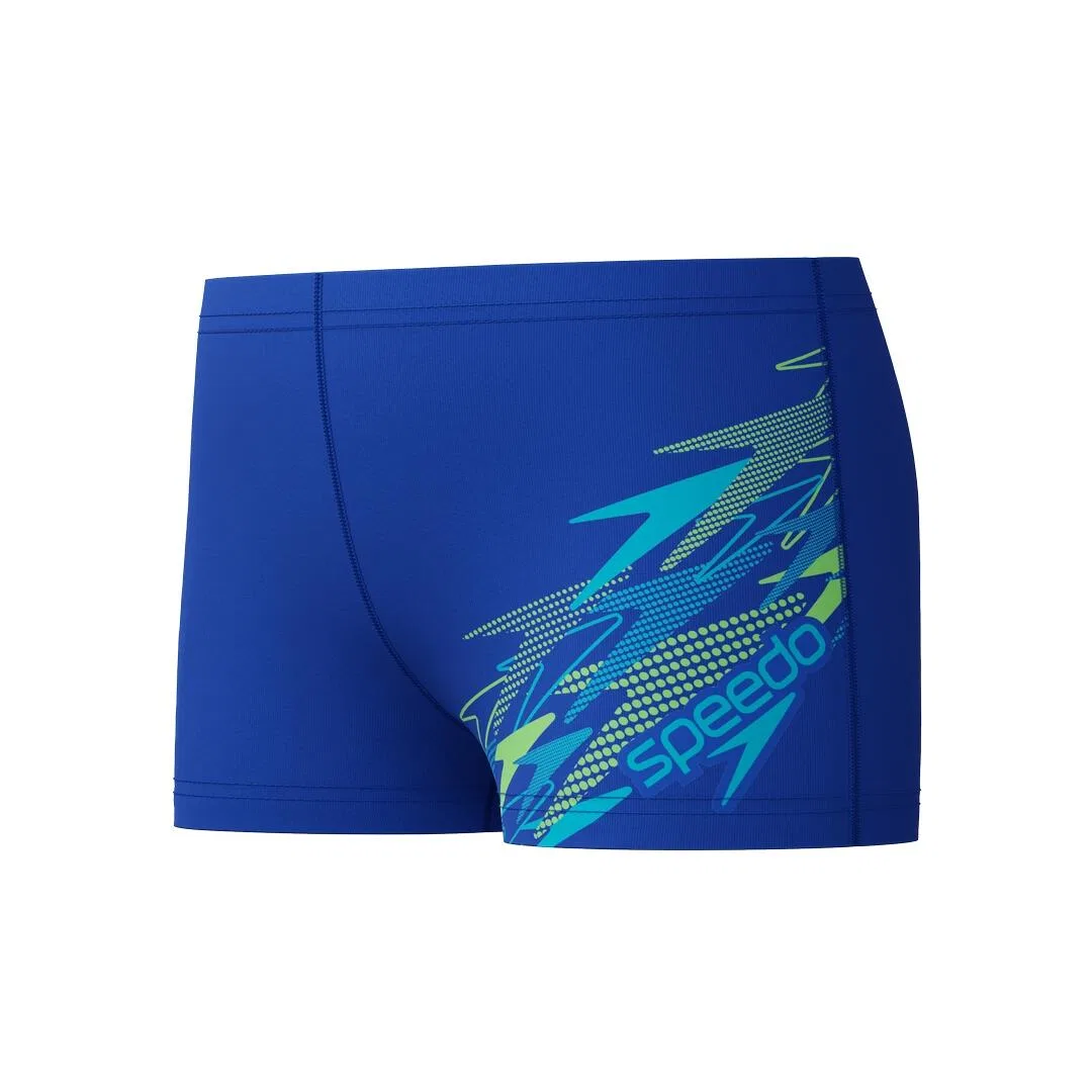 Детские плавки для мальчиков с принтом Medley Logo Aquashort Speedo, Blau Kobaltblau