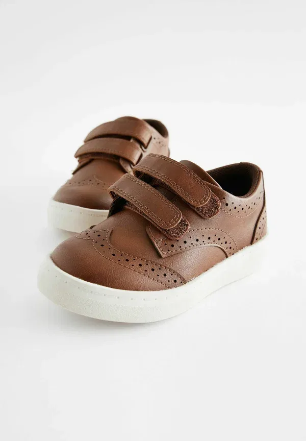 Туфли с брогированием Fastening brogue Next, Tan Brown, светло-коричневый — фото 2