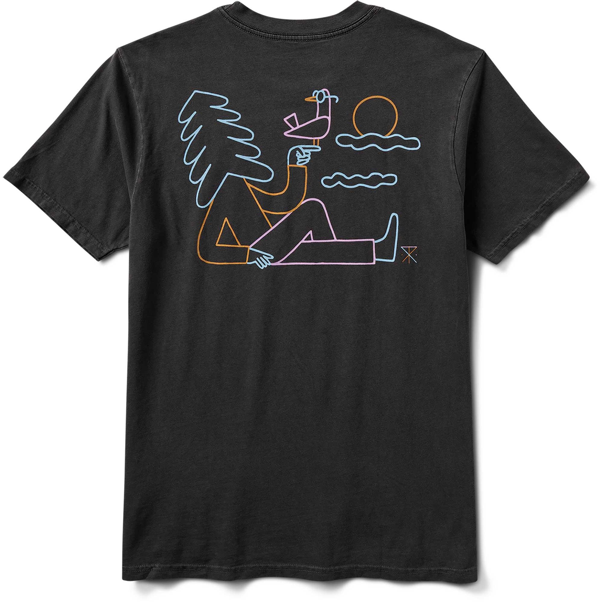 

Мужская футболка Unhustle Premium Roark, Charcoal, Черный, Мужская футболка Unhustle Premium Roark, Charcoal