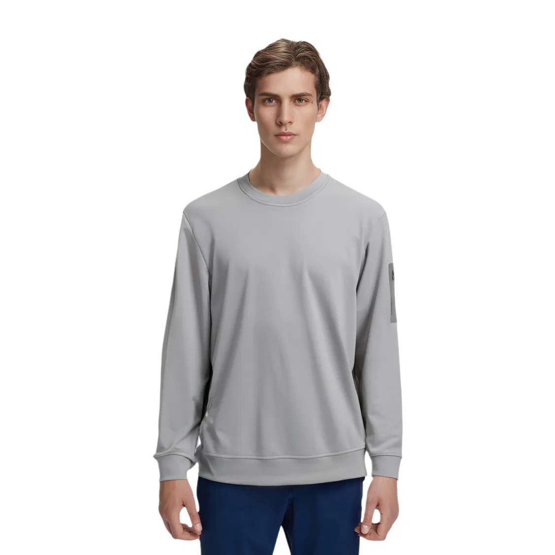 Мужской свитшот с круглым вырезом Pixel Gray Arcteryx — фото 4