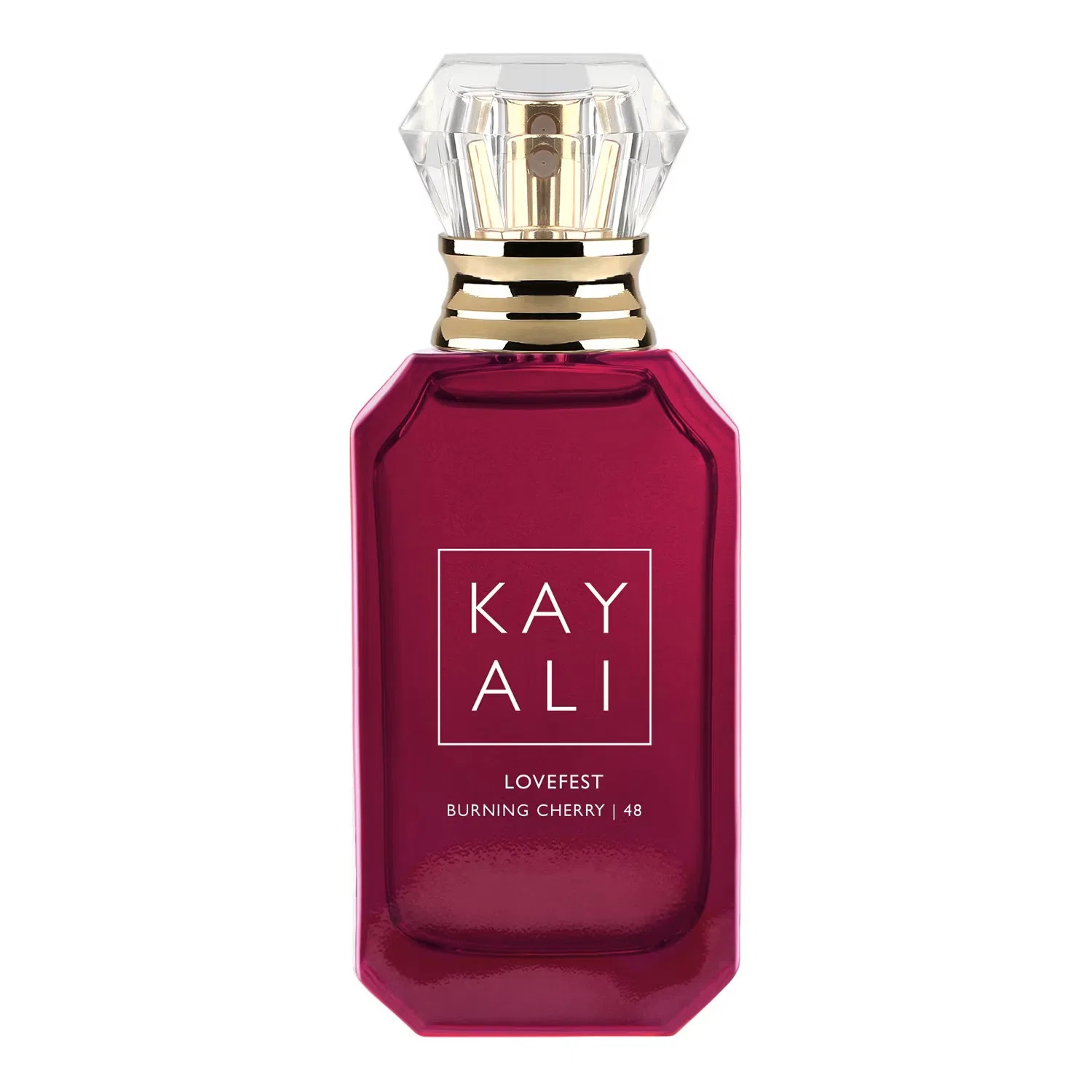 Парфюмерная вода 10 мл с древесно-гурманским ароматом KAYALI, Lovefest Burning Cherry 48