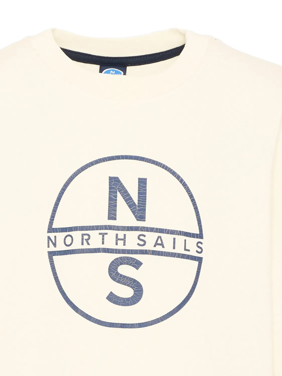 Свитшот с логотипом в нейтральных тонах North Sails, нейтральные — фото 4