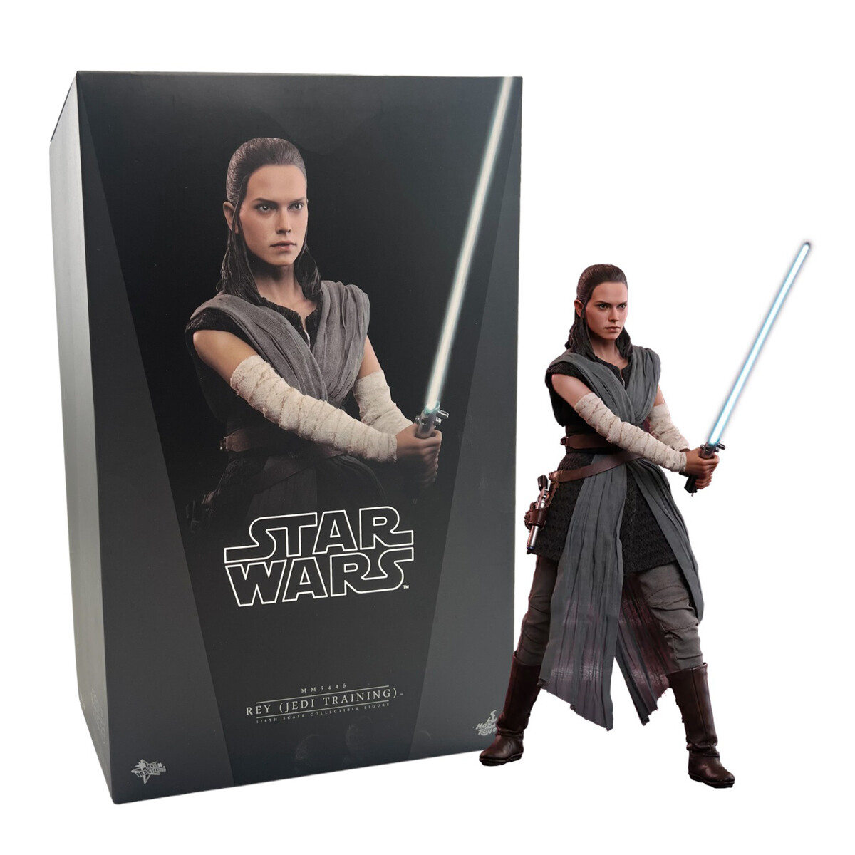 

Фигурка Hot Toys Star Wars: The Last Jedi – Rey (Jedi Training) MMS446