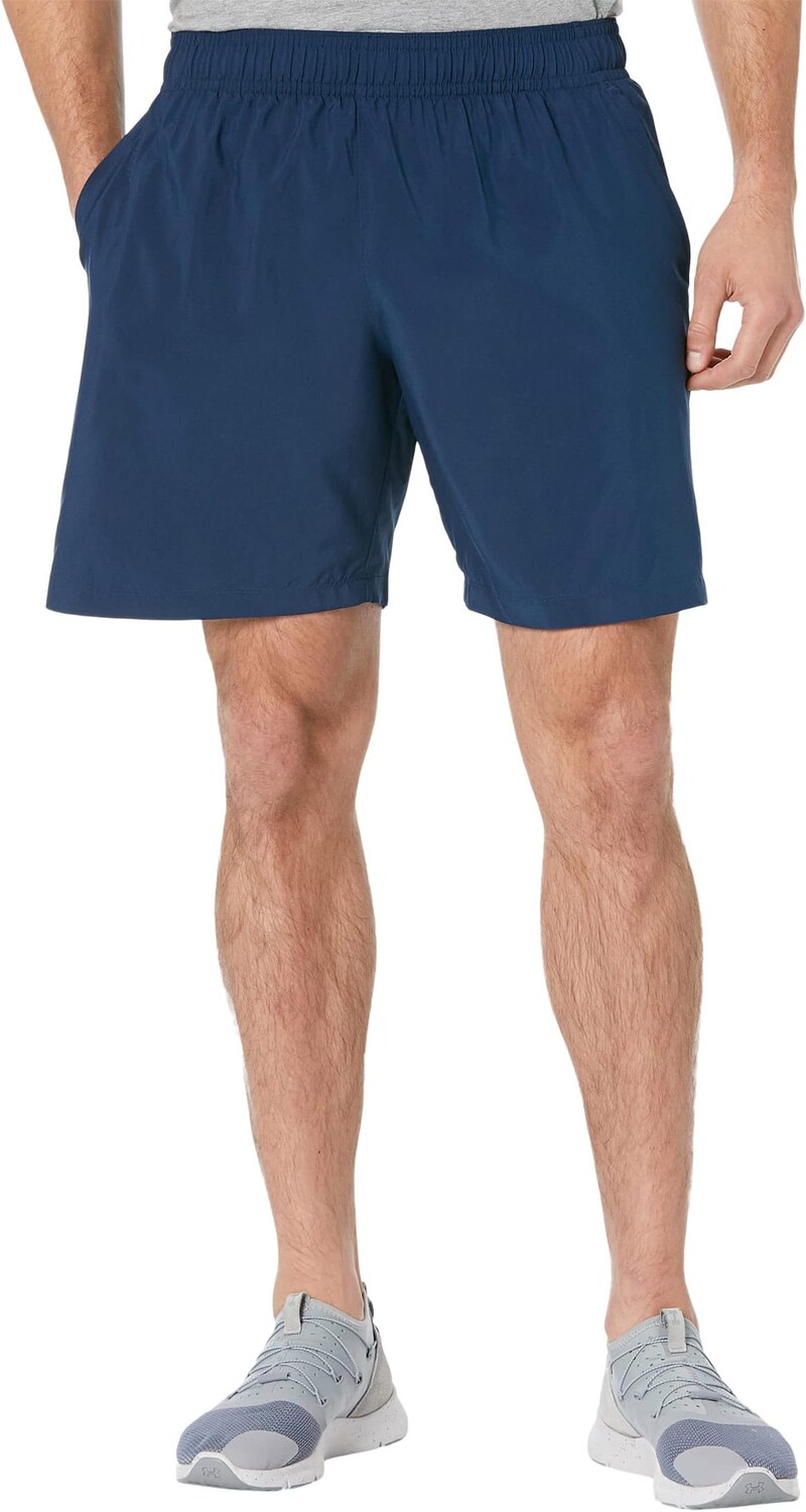 

Тканые шорты с рисунком Under Armour, цвет Academy/White
