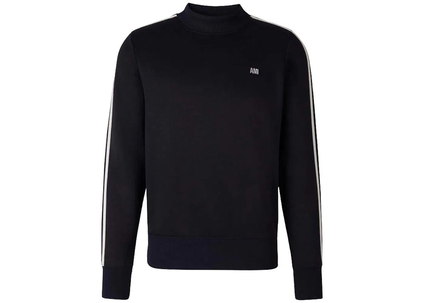 Мужской свитшот с полосками Ami Paris, Navy/White