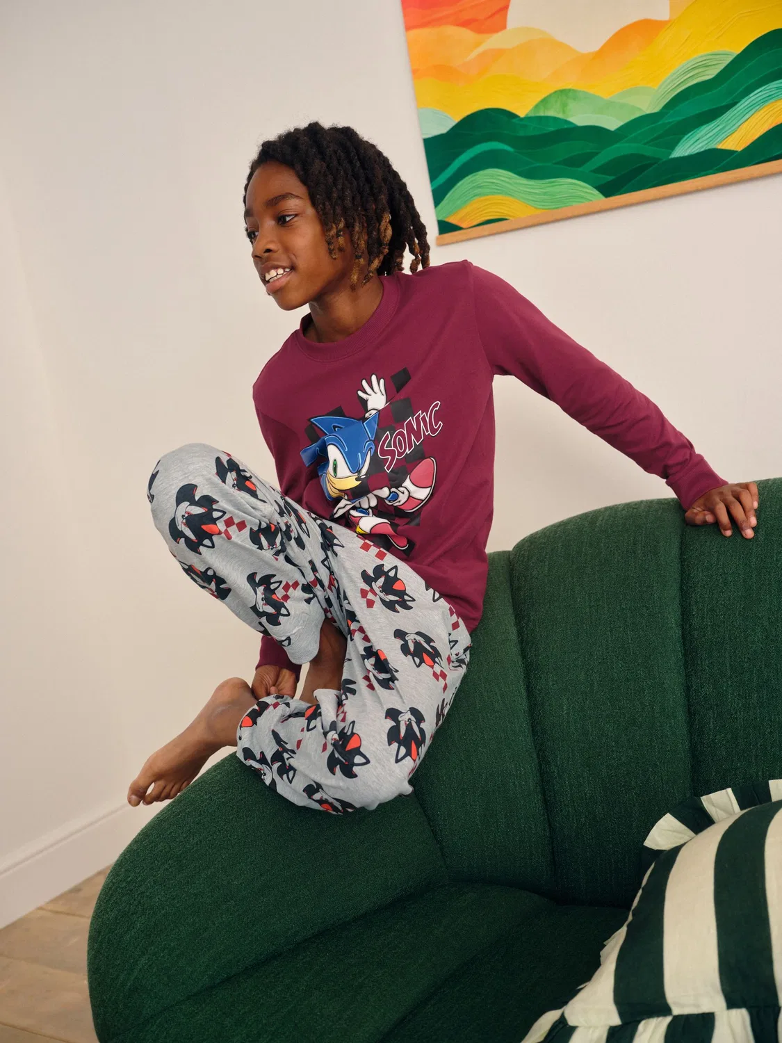 Пижама Multi Sonic Jogger Fit, 2 шт Next, мультиколор — фото 4