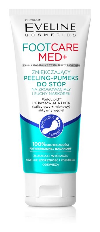 

Нежный увлажняющий скраб для ног Eveline Cosmetics Foot Care Med
