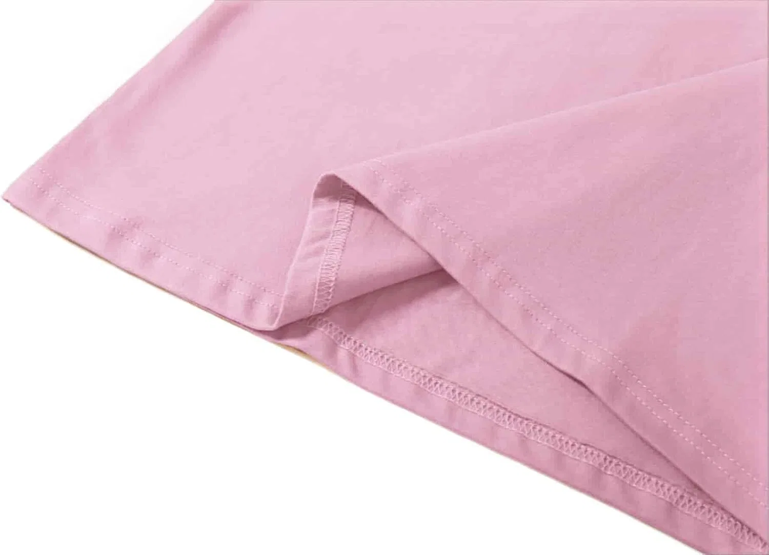 Женская футболка с клетчатым принтом Regular Fit, Pink — фото 2