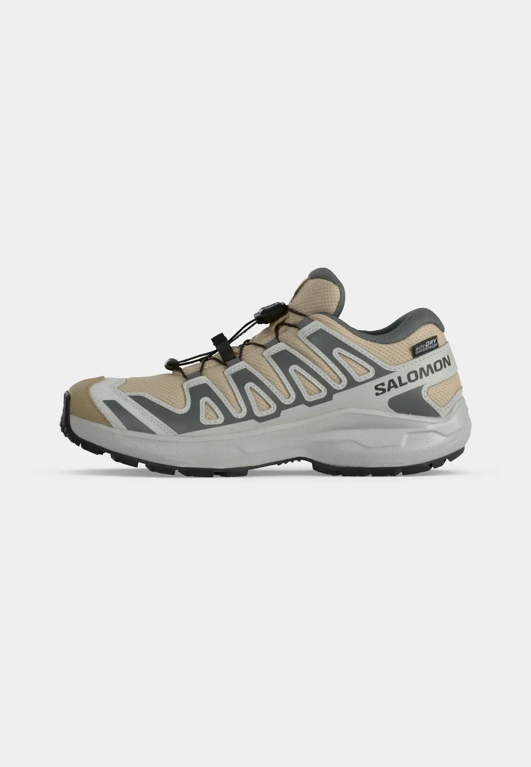Ботинки походные Salomon XA Pro унисекс, водонепроницаемые, White Pepper/Gray Violet/Black — фото 2