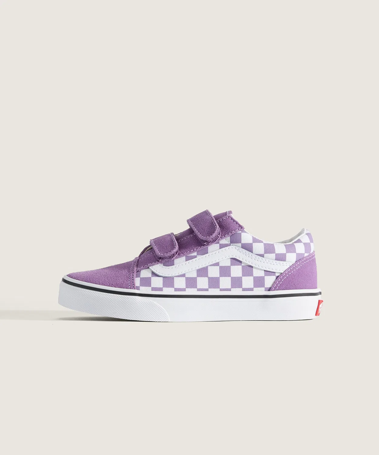 Детские кеды с принтом Old Skool V VANS, Purple